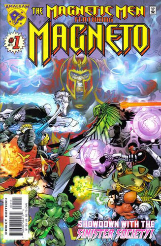 Cover Magnetic Men Featuring Magneto